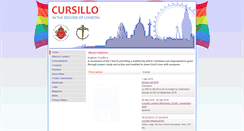 Desktop Screenshot of londoncursillo.org.uk